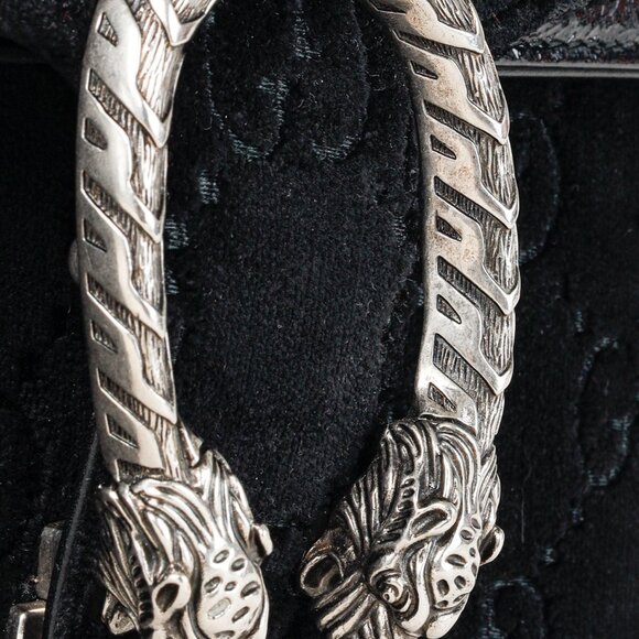 Gucci Velvet GG Monogram Dionysus Shoulder Bag - Picture 11 of 16